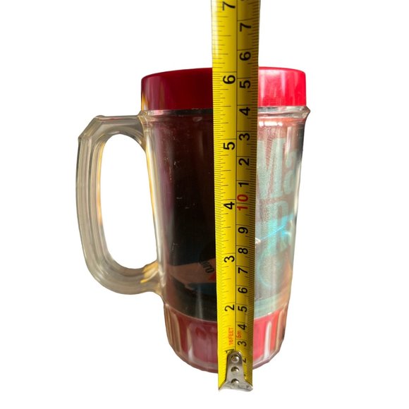 Vintage Marlboro Cigarettes Racing 1991 Plastic Holographic‎ Beer Stein - Picture 9 of 9